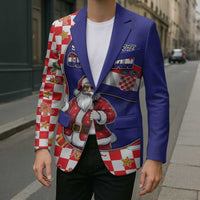 Croatia Christmas Blazer Santas Favorite Croatian - Wonder Print Shop