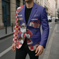 Croatia Christmas Blazer Santas Favorite Croatian - Wonder Print Shop