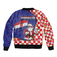 Croatia Christmas Bomber Jacket Santas Favorite Croatian - Wonder Print Shop