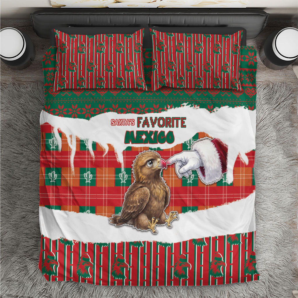 Mexico Christmas Bedding Set Such a Cute Baby Golden Eagle