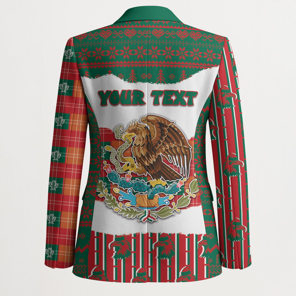 Personalized Mexico Christmas Blazer Such a Cute Baby Golden Eagle