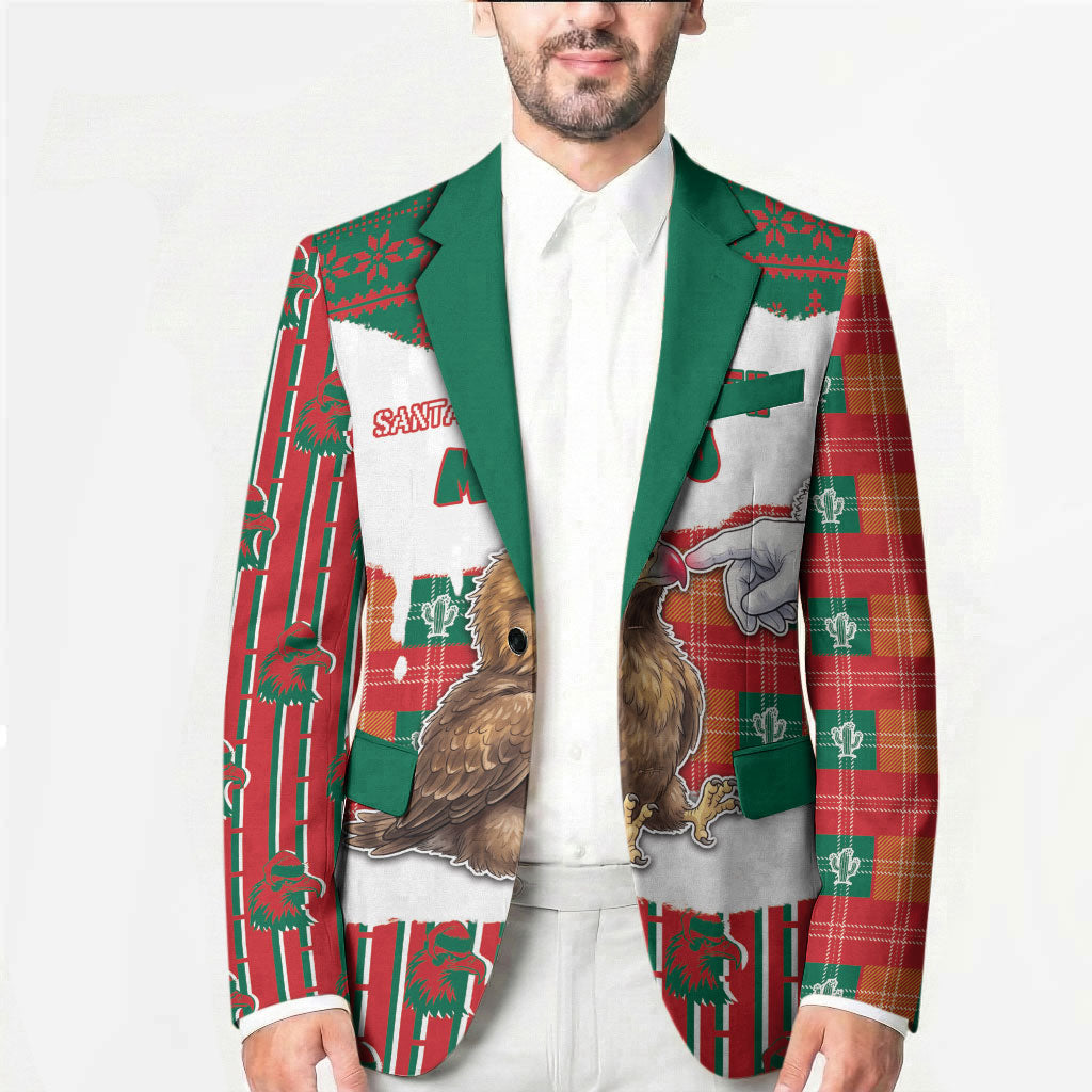 Personalized Mexico Christmas Blazer Such a Cute Baby Golden Eagle