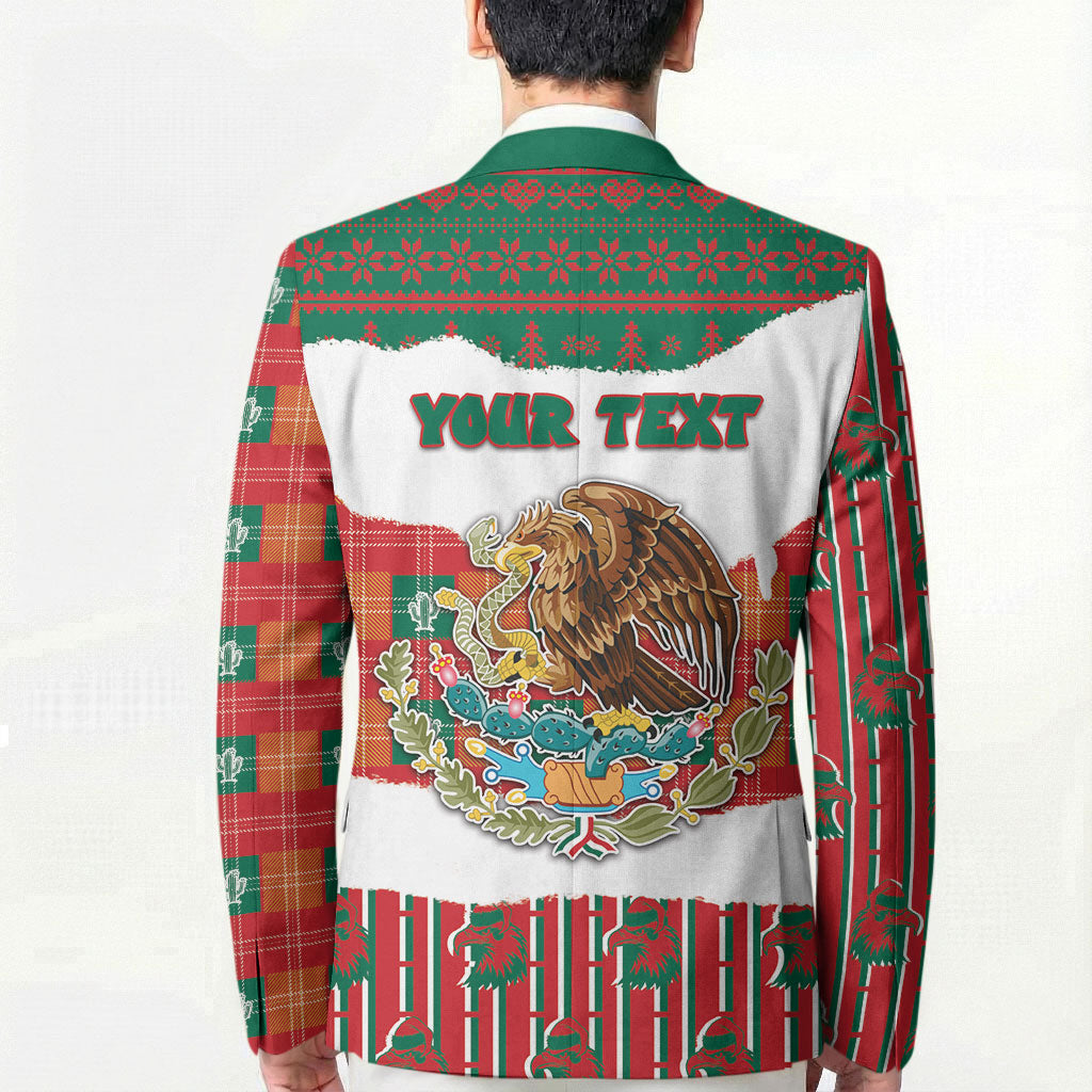 Personalized Mexico Christmas Blazer Such a Cute Baby Golden Eagle