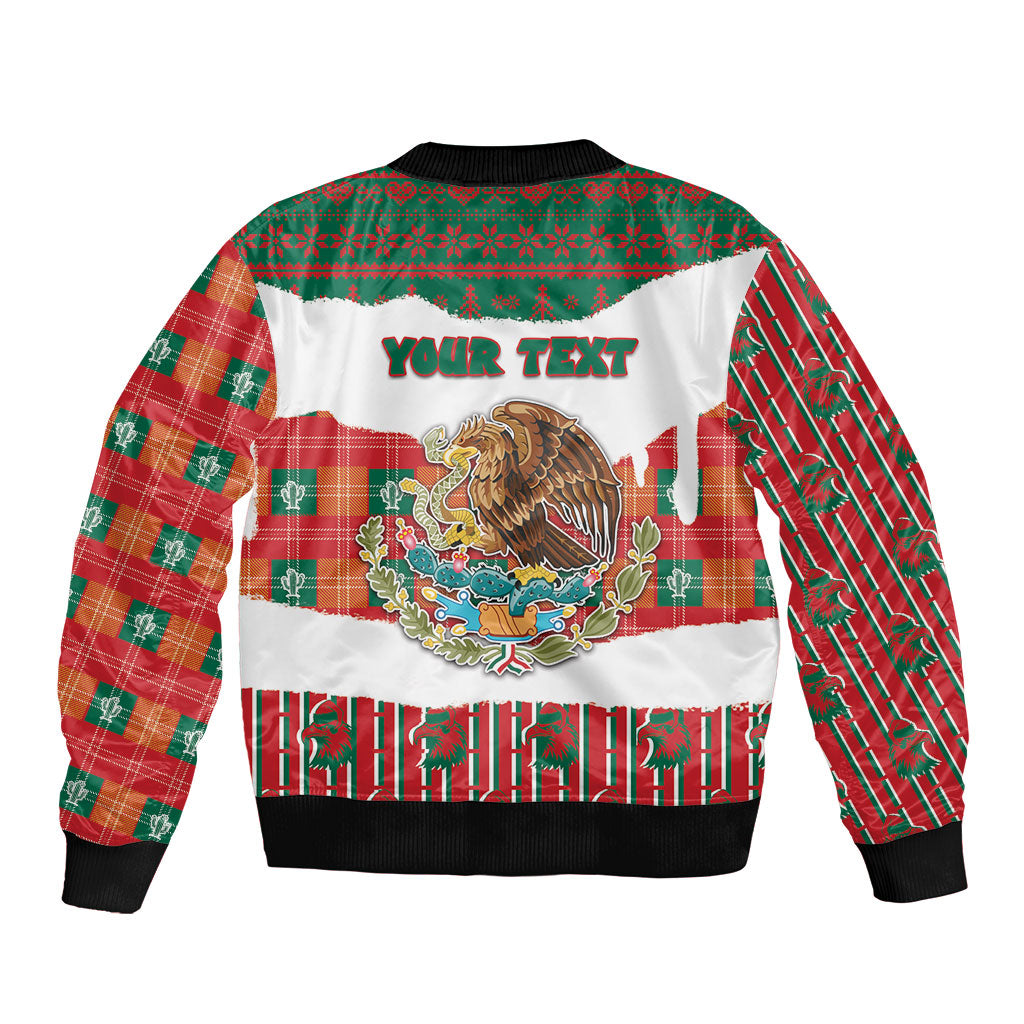 Personalized Mexico Christmas Bomber Jacket Such a Cute Baby Golden Eagle