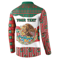 Personalized Mexico Christmas Button Sweatshirt Such a Cute Baby Golden Eagle