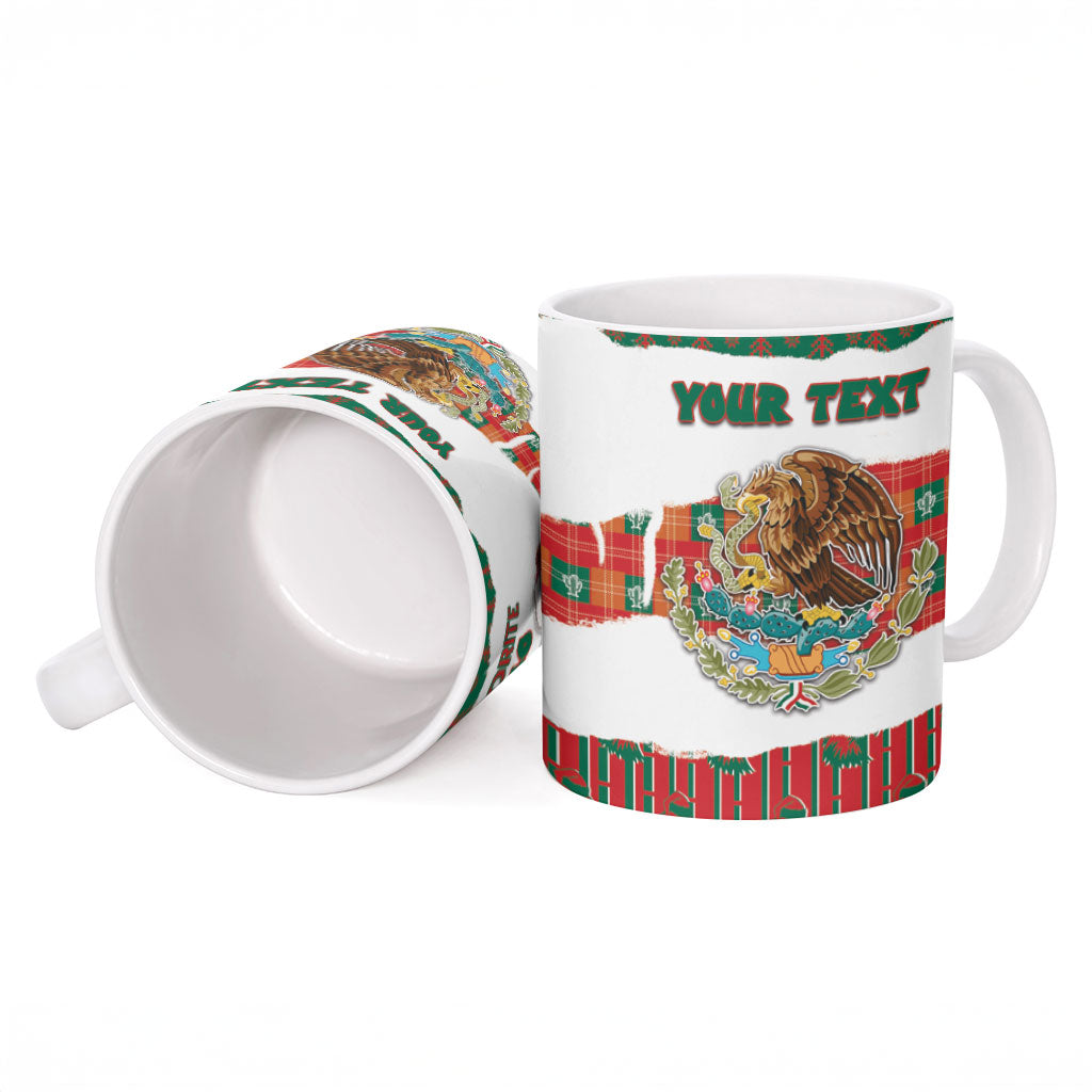 Personalized Mexico Christmas Ceramic Mug Such a Cute Baby Golden Eagle