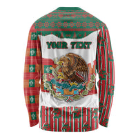 Personalized Mexico Christmas Long Sleeve Shirt Such a Cute Baby Golden Eagle