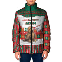 Personalized Mexico Christmas Padded Jacket Such a Cute Baby Golden Eagle