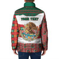 Personalized Mexico Christmas Padded Jacket Such a Cute Baby Golden Eagle