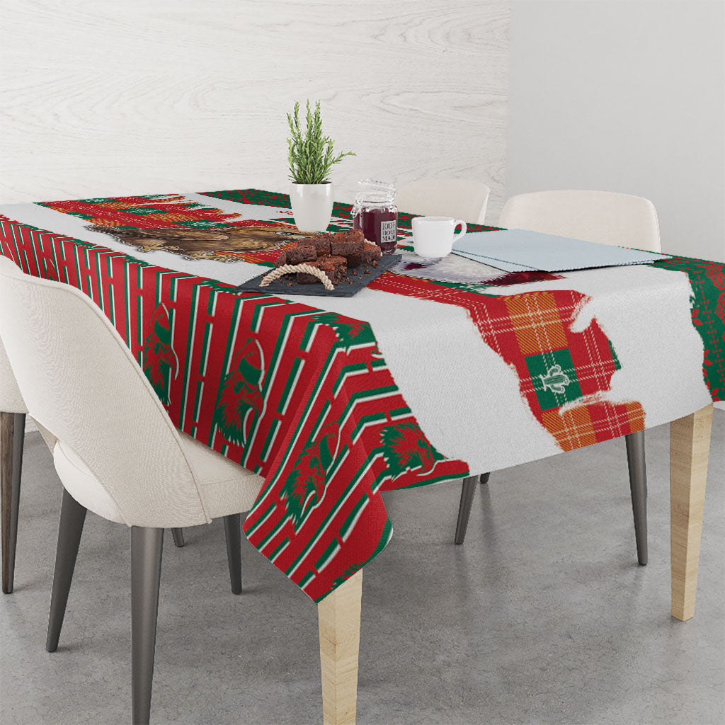 Mexico Christmas Tablecloth Such a Cute Baby Golden Eagle