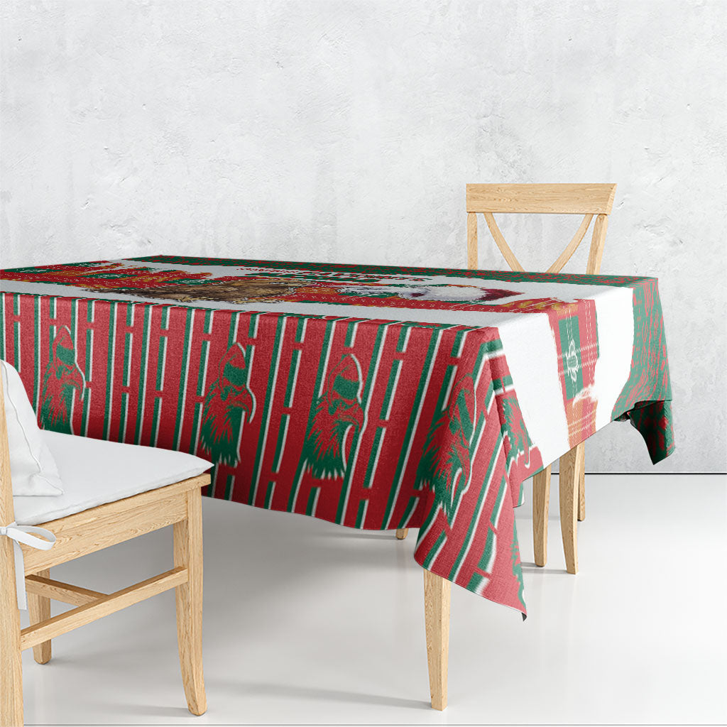 Mexico Christmas Tablecloth Such a Cute Baby Golden Eagle