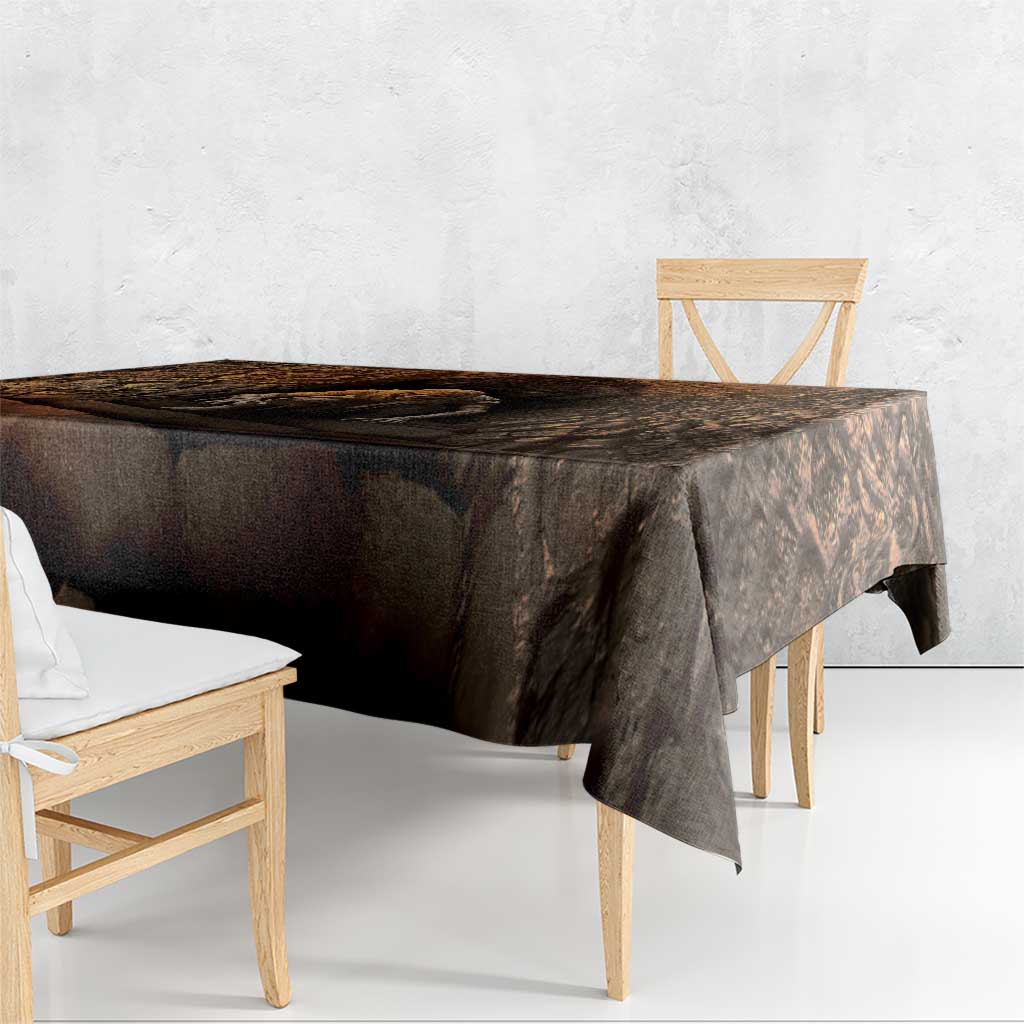 3D Illusion Scary Halloween Tablecloth Creepy Mummy - Wonder Print Shop