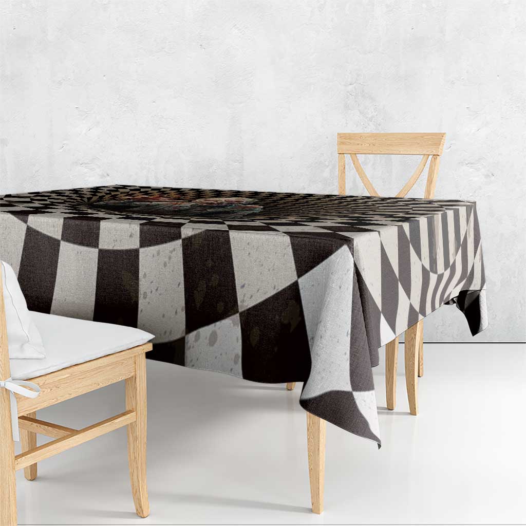 3D Illusion Zombie Halloween Tablecloth Horror Style - Wonder Print Shop