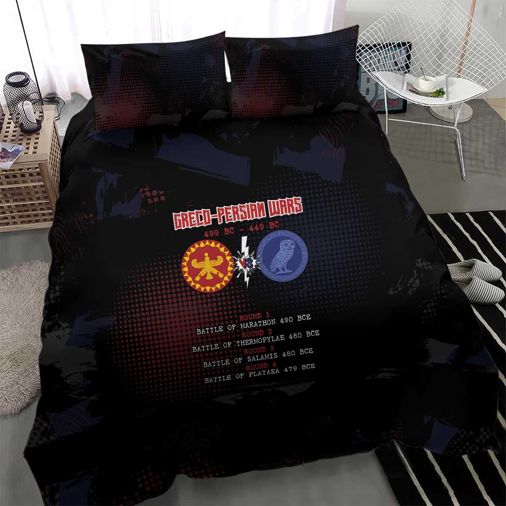 Delian League Bedding Set Greek And Persian Wars - Wonder Print Shop