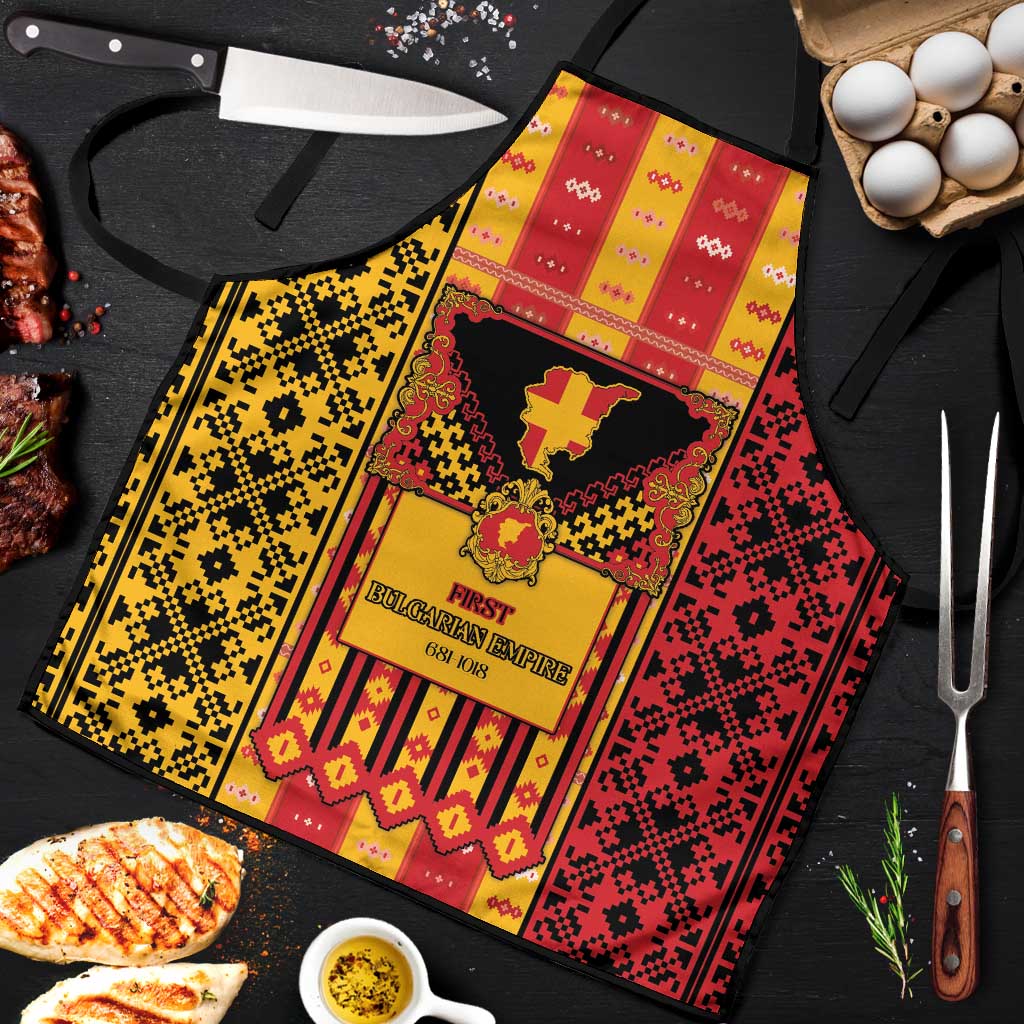 First Bulgarian Empire Apron Slavic Patterns - Wonder Print Shop
