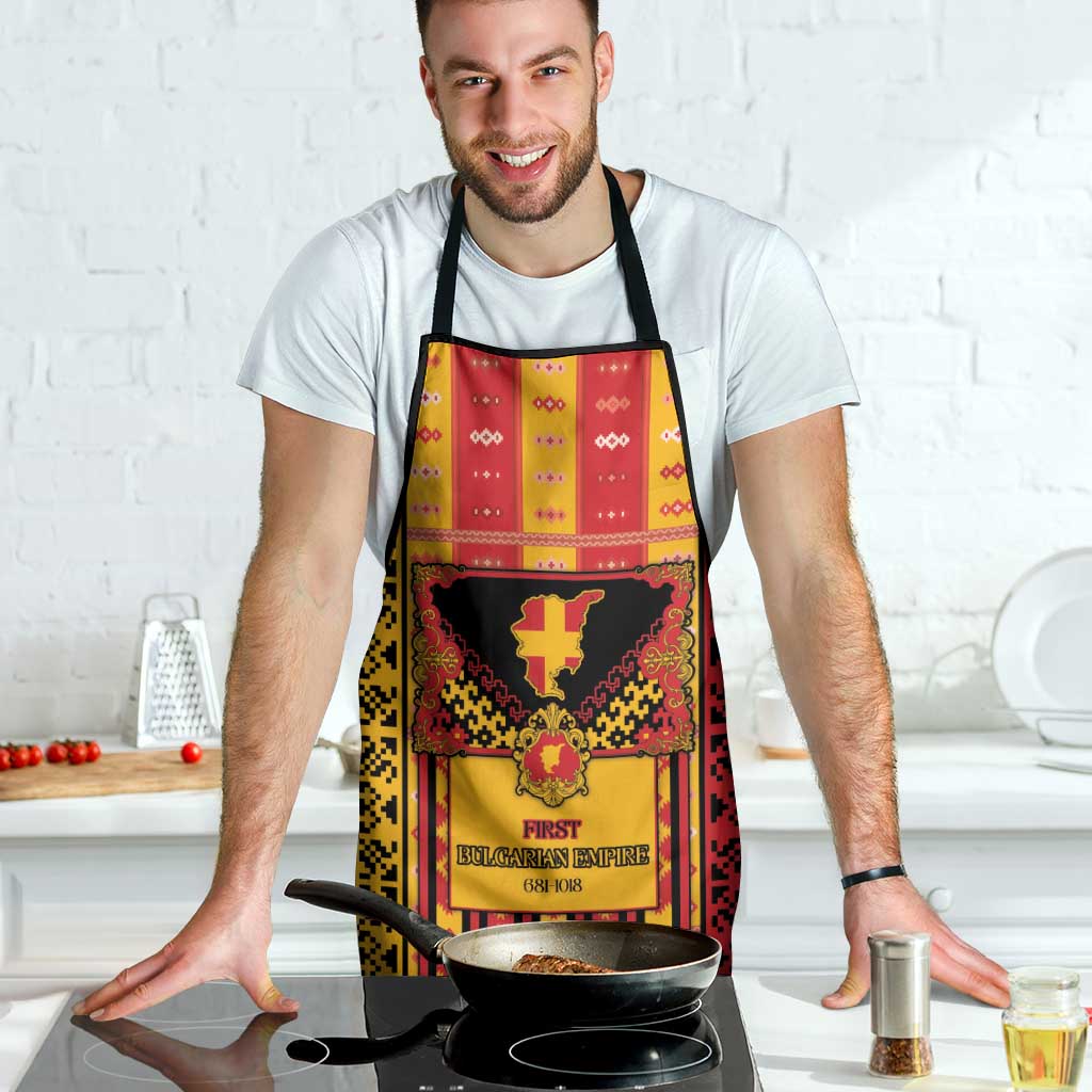 First Bulgarian Empire Apron Slavic Patterns - Wonder Print Shop