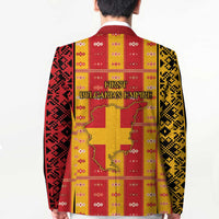 First Bulgarian Empire Blazer Slavic Patterns - Wonder Print Shop