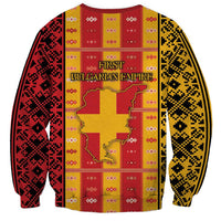 First Bulgarian Empire Sweatshirt Slavic Patterns - Wonder Print Shop