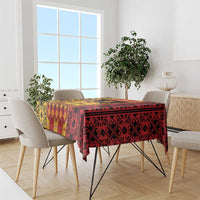 First Bulgarian Empire Tablecloth Slavic Patterns - Wonder Print Shop