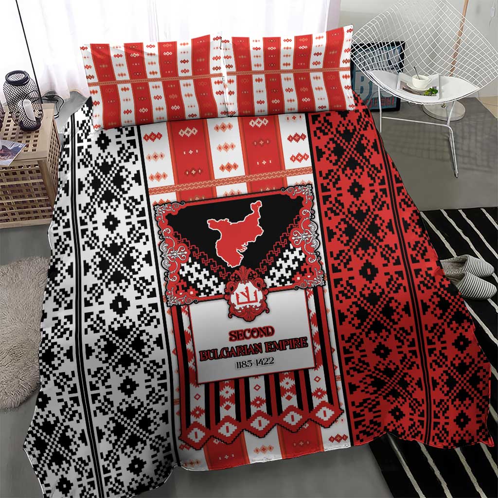 Second Bulgarian Empire Bedding Set Slavic Patterns - Wonder Print Shop