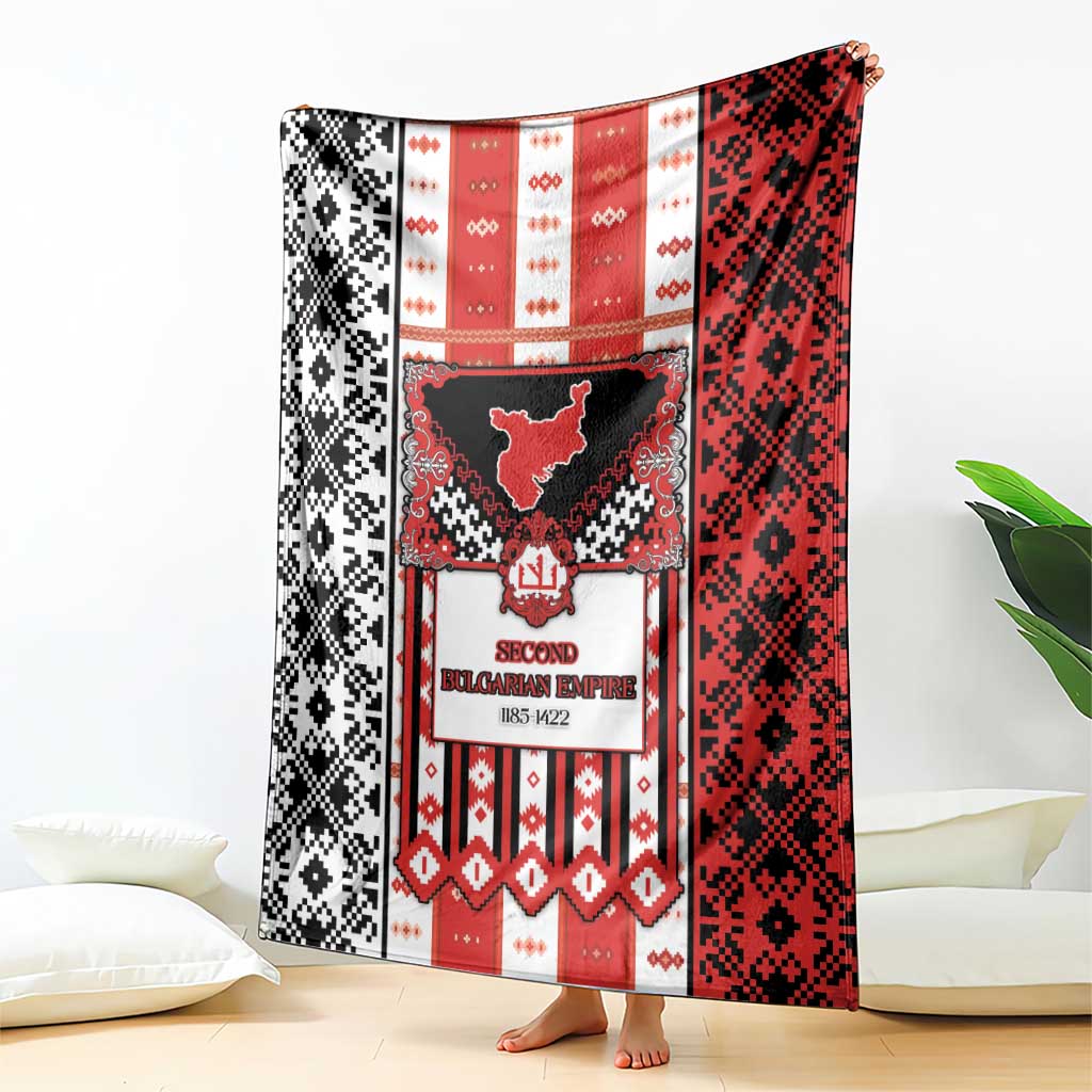 Second Bulgarian Empire Blanket Slavic Patterns - Wonder Print Shop