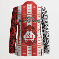Second Bulgarian Empire Blazer Slavic Patterns - Wonder Print Shop