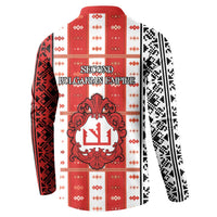 Second Bulgarian Empire Button Sweatshirt Slavic Patterns - Wonder Print Shop
