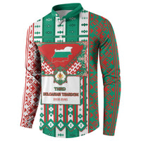 Tsardom Of Bulgaria Button Sweatshirt Slavic Patterns - Wonder Print Shop