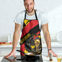 Germany Football Apron Majestic Eagle And Gold Trophy Unique Style