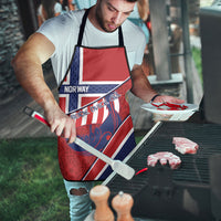 Norway Football Apron Viking Ship Nordic Patterns