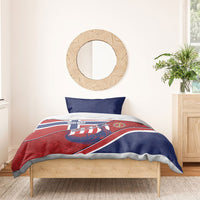 Norway Football Bedding Set Viking Ship Nordic Patterns
