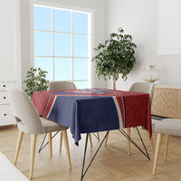 Norway Football Tablecloth Viking Ship Nordic Patterns