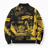 Buffalo Soldiers Bomber Puffer Jacket Military Urban Retro Style - Wonder Print Shop