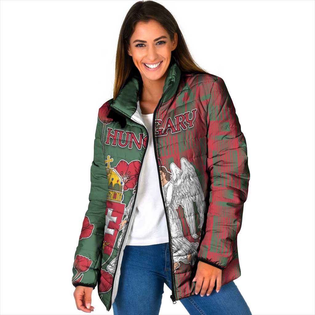 Personalized Hungary Padded Jacket Coat Of Arms 1896 - Wonder Print Shop