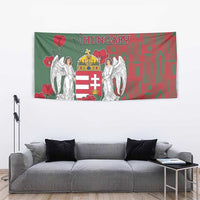 Hungary Tapestry Coat Of Arms 1896 - Wonder Print Shop