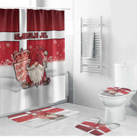 Denmark Christmas Bathroom Set Nisse Glaedelig Jul - Wonder Print Shop