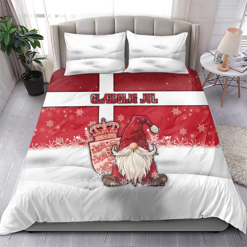 Denmark Christmas Bedding Set Nisse Glaedelig Jul - Wonder Print Shop