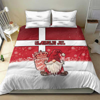 Denmark Christmas Bedding Set Nisse Glaedelig Jul - Wonder Print Shop