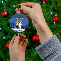 Personalized Estonia Christmas Ceramic Ornament Haid Joule - Wonder Print Shop