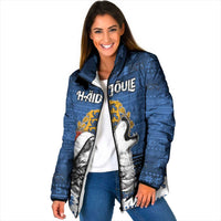 Personalized Estonia Christmas Padded Jacket Haid Joule - Wonder Print Shop