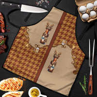 Western Yoke Apron Rein Beer Christmas Houndstooth Patterns - Wonder Print Shop