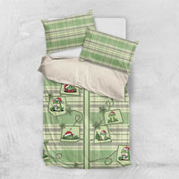 Western Yoke Bedding Set Frog Christmas Cute Style - Wonder Print Shop