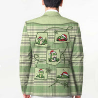 Western Yoke Blazer Frog Christmas Cute Style - Wonder Print Shop
