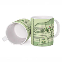 Western Yoke Ceramic Mug Frog Christmas Cute Style - Wonder Print Shop