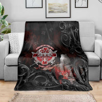 Serbian Empire Blanket Knight With Emblem Double Eagle - Wonder Print Shop