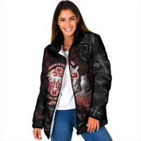 Serbian Empire Padded Jacket Knight With Emblem Double Eagle - Wonder Print Shop