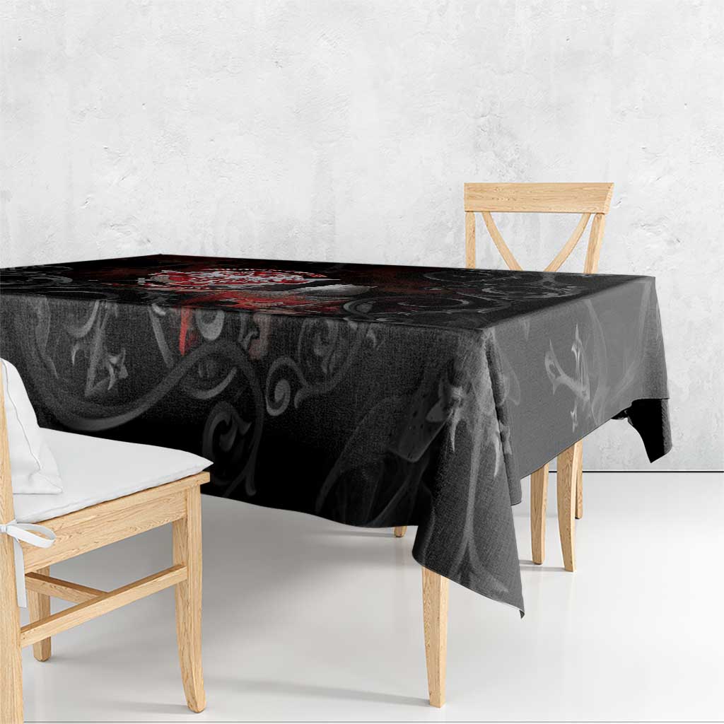 Serbian Empire Tablecloth Knight With Emblem Double Eagle - Wonder Print Shop