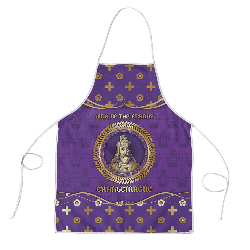 Carolingian Empire Apron Charlemagne King Of The Franks - Wonder Print Shop
