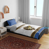 Italy Friuli-Venezia Giulia Bedding Set Golden Eagle With Baroque Patterns