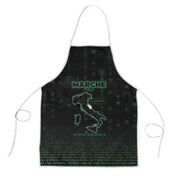 Italy Marche Apron Map And Coordinates Code